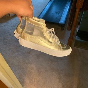 Gold Vans